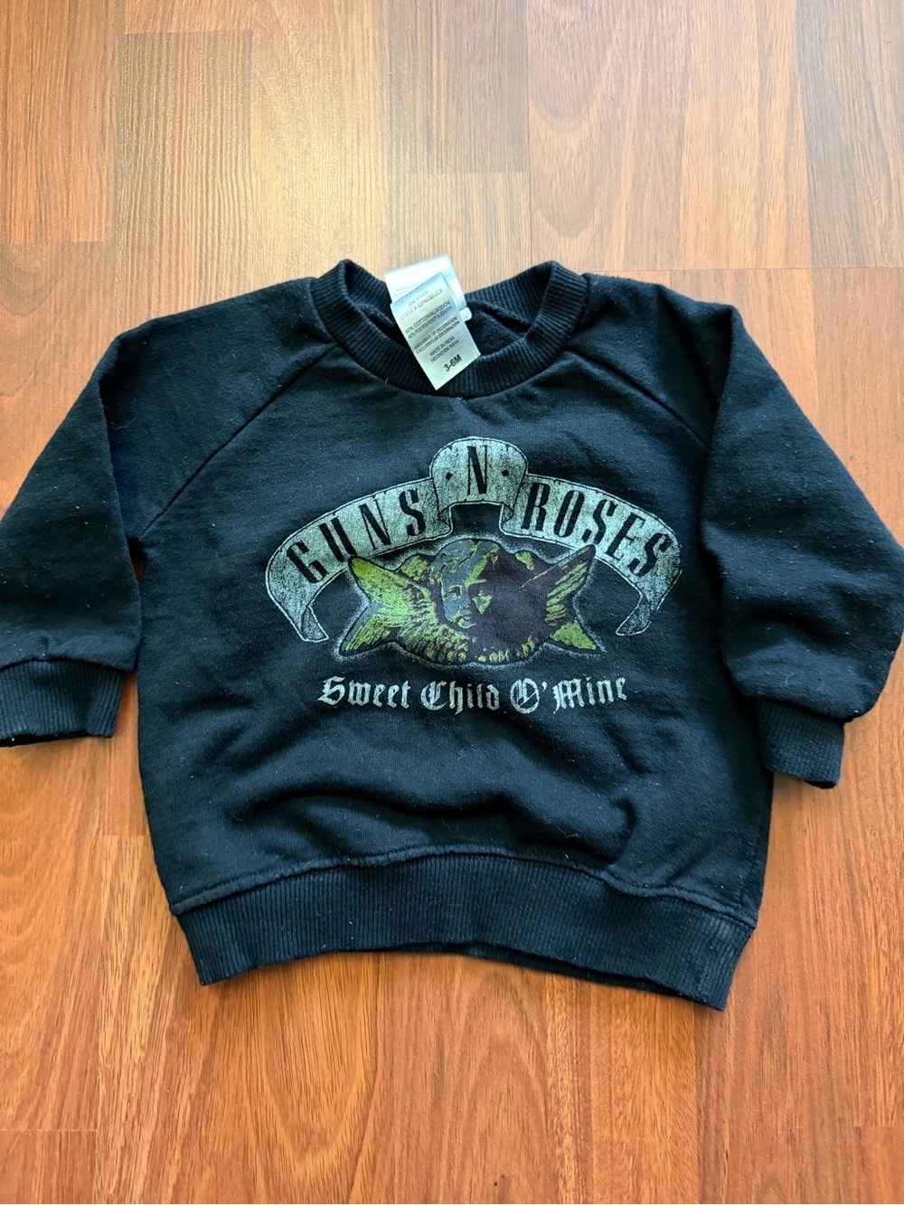 Guns N' Roses Black Kids Sweatshirt - Sweet Child Graphic